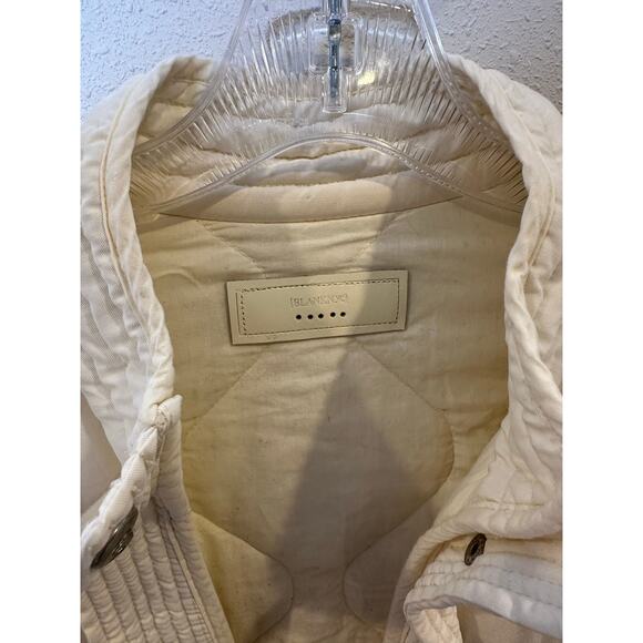 Blank NYC cream quilted coat -small - Picture 3 of 4